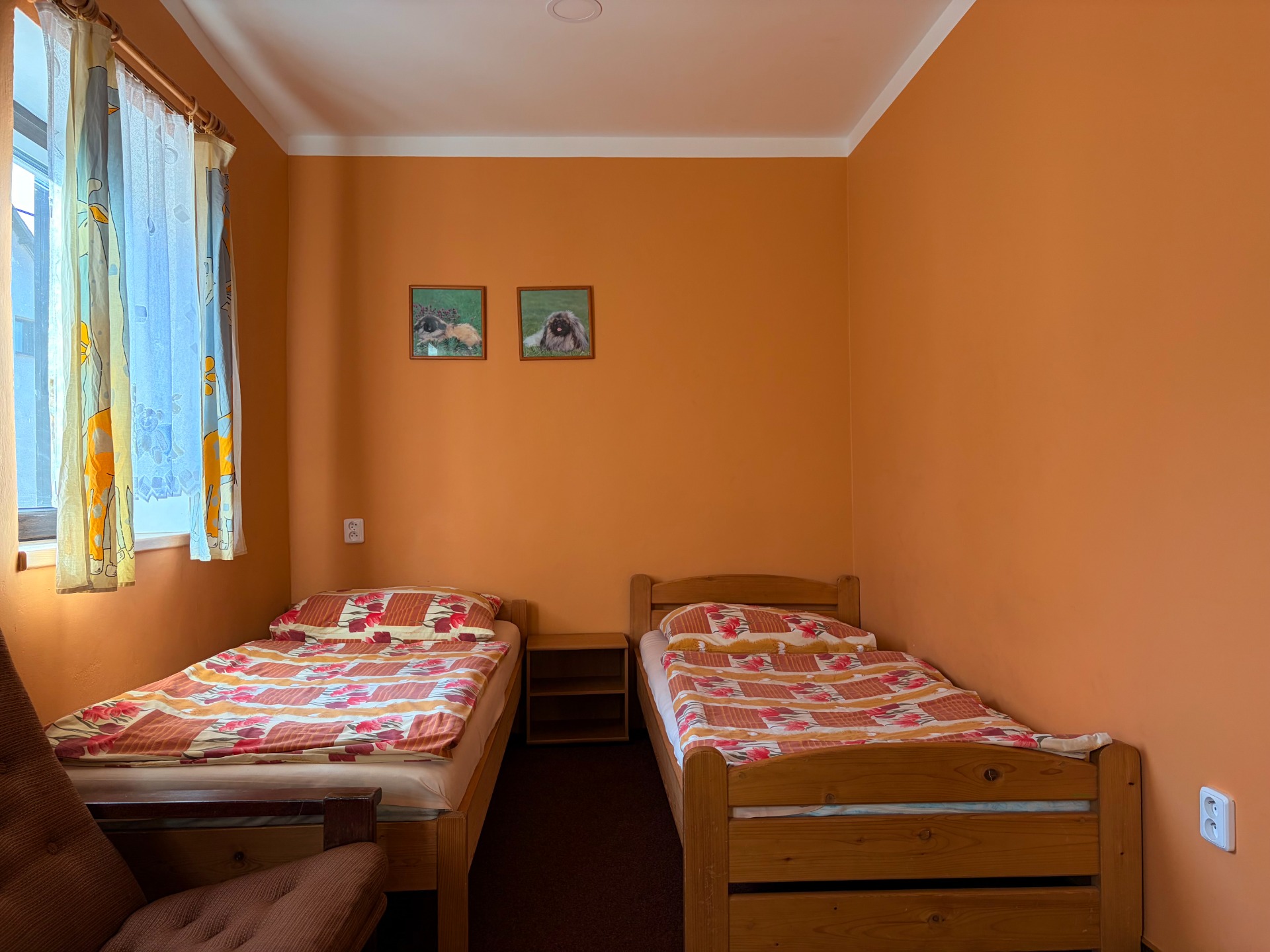 Pokoj se dvěma samostatnými lůžky